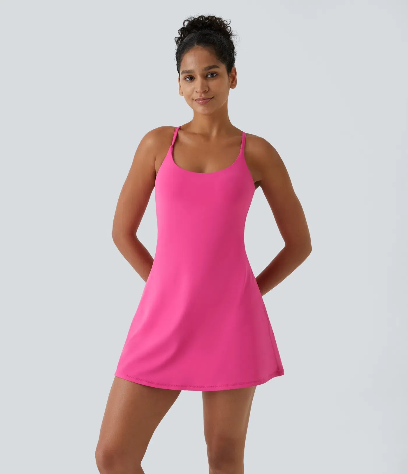 Easy Peezy Plush Backless Dress