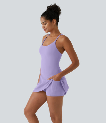 Easy Peezy Plush Backless Dress